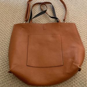 Brown oversized bag